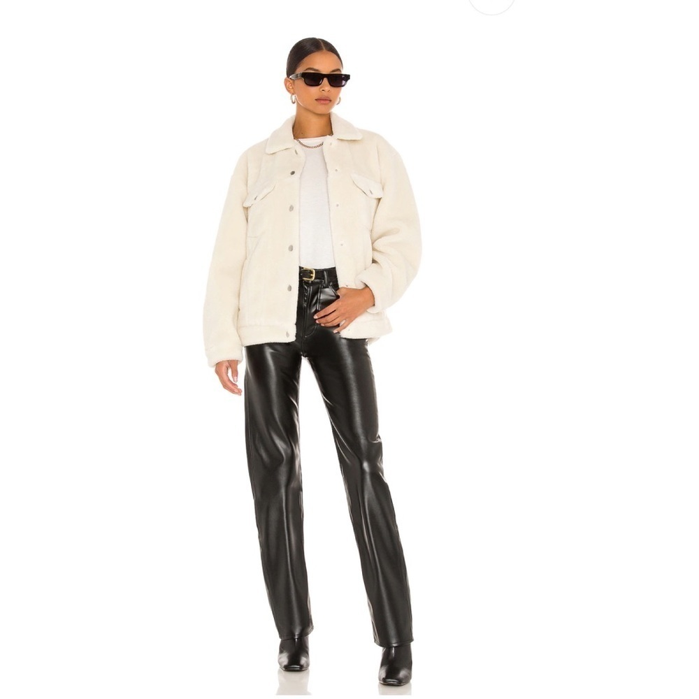 ANINE BING Rory oversized faux shearling jacket - Picture 3 of 4